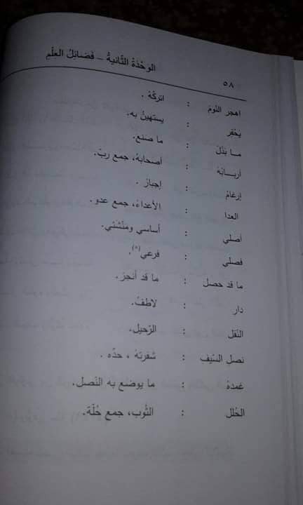 MjY2OTY1MQ30305 بالصور شرح مختارات من لامية ابن الوردي مادة اللغة العربية للصف السادس الفصل الاول 2018